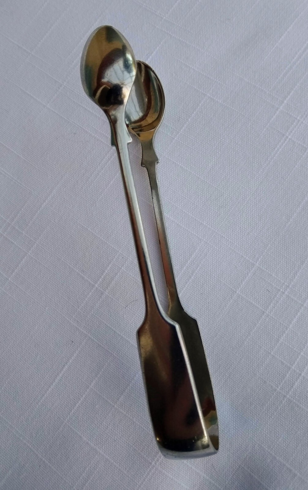 Vintage nevada silver sugar tongs eBay