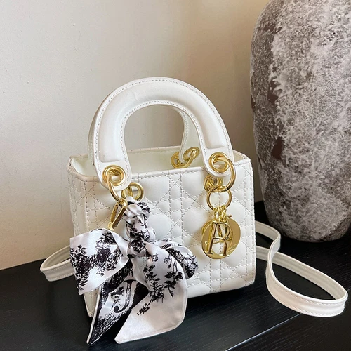 Nuova sciarpa di seta da donna piccola borsa messenger borsa borsetta borsa pendolare UK. - Foto 3 di 30