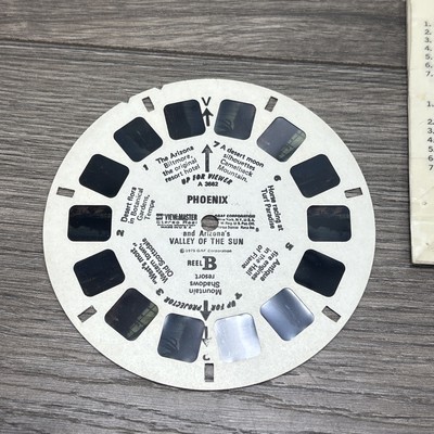 View Master Phoenix & Arizona's Valley of the Sun 3 Reels