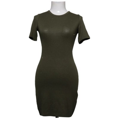 Wilfred Free, Kleid, Größe: XS, Grün, Elasthan/Polyester/Viskose, Einfarbig #N0c