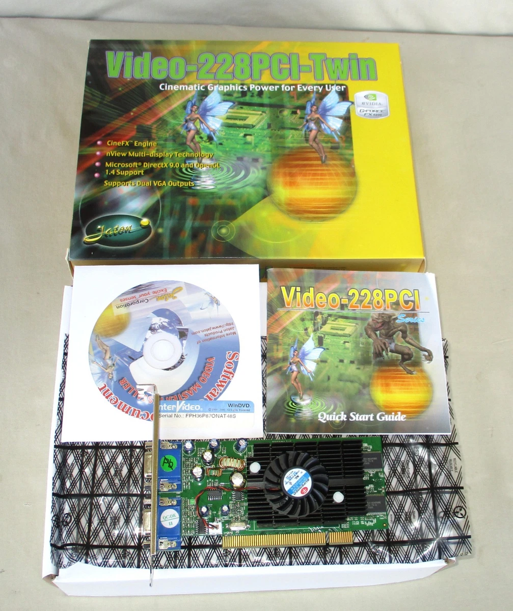 NVIDIA GeForce FX 5200 NVIDIA Computer Graphics Cards for PCI for