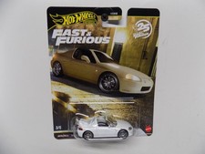 Hot Wheels - Premium - 25 Years of Fast Furious - WHITE 1994 HONDA DEL SOL