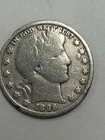 US Mint 1896 O Barber Half Dollar Silver 90% Silver 50c