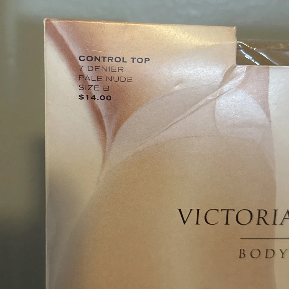 Pantimedias Victoria's Secret Body Desnudo Pálido Control Top Para Mujer Talla B Nuevas Foto 2 de 4