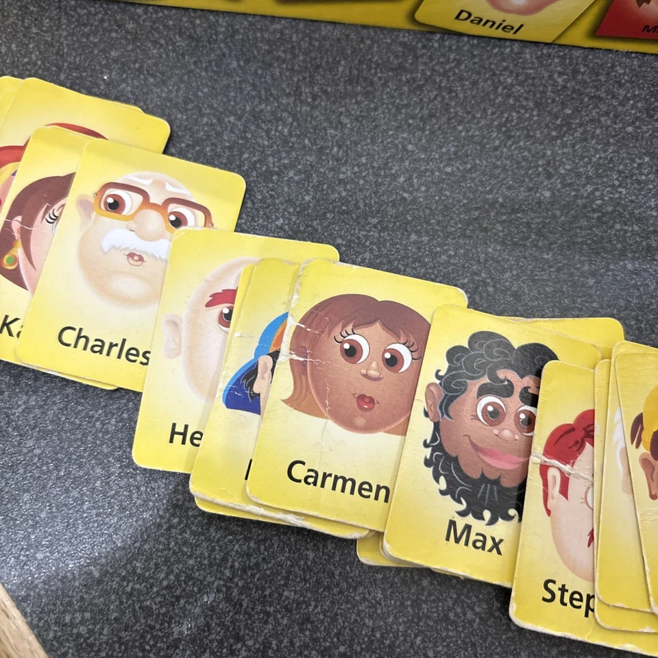 Guess Who? Board Game Guessing Game MB Games 2001 complete see description - Image 4 of 4