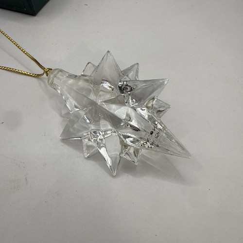 Vintage 1992 Lenox Crystal Christmas Creche Star A-010-5743 HTF in Original Box - Picture 5 of 11