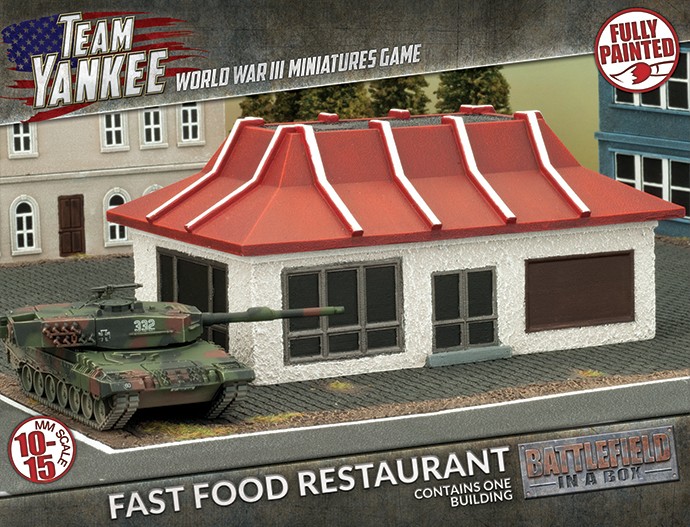 Battlefield in a Box: Team Yankee: Fast Food Restaurant (BB207)