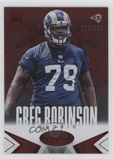 2014 Certified Hot Box Red Camo 123/149 Greg Robinson #124 x5u