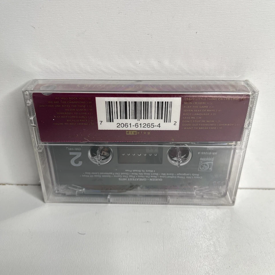 Vintage Queen Greatest Hits Cassette Tape Album 1992 Hollywood Records Rare OOP! - Image 2 of 4