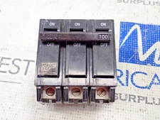 General Electric THQB32100 100 Amp 3 Pole 240V THQB Circuit Breaker Tested
