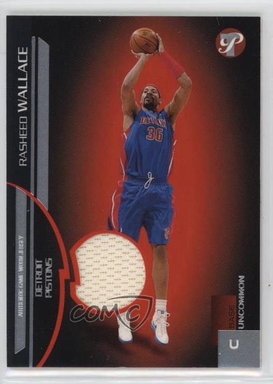 2005-06 Topps Pristine 215/500 Rasheed Wallace #151 0ba6