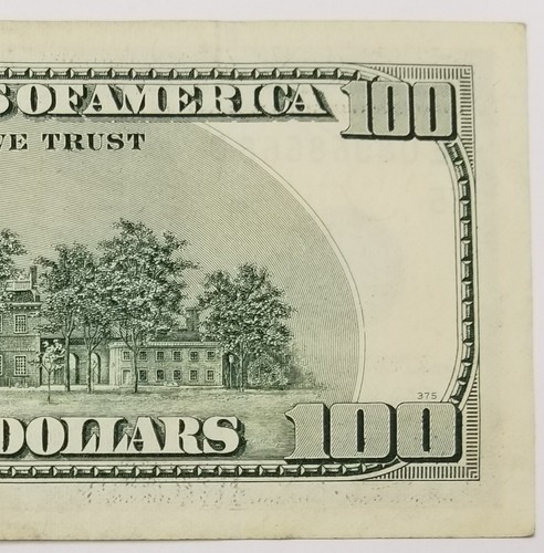 Trinary ROTATOR 086 Hundred Dollars Federal Reserve US $100 Series 2006 E5 Note - Picture 9 of 9