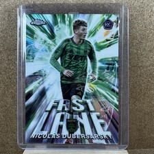 Nicolas Dubersarsky 2025 Topps Chrome MLS Fast Lane RC Refractor #FL-17