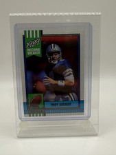 1990 Topps - Record Breaker Troy Aikman #3