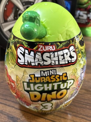 Zuru Smashers-Mini Jurassic Light Up Dino-New-Green Version-Fast Shipping 