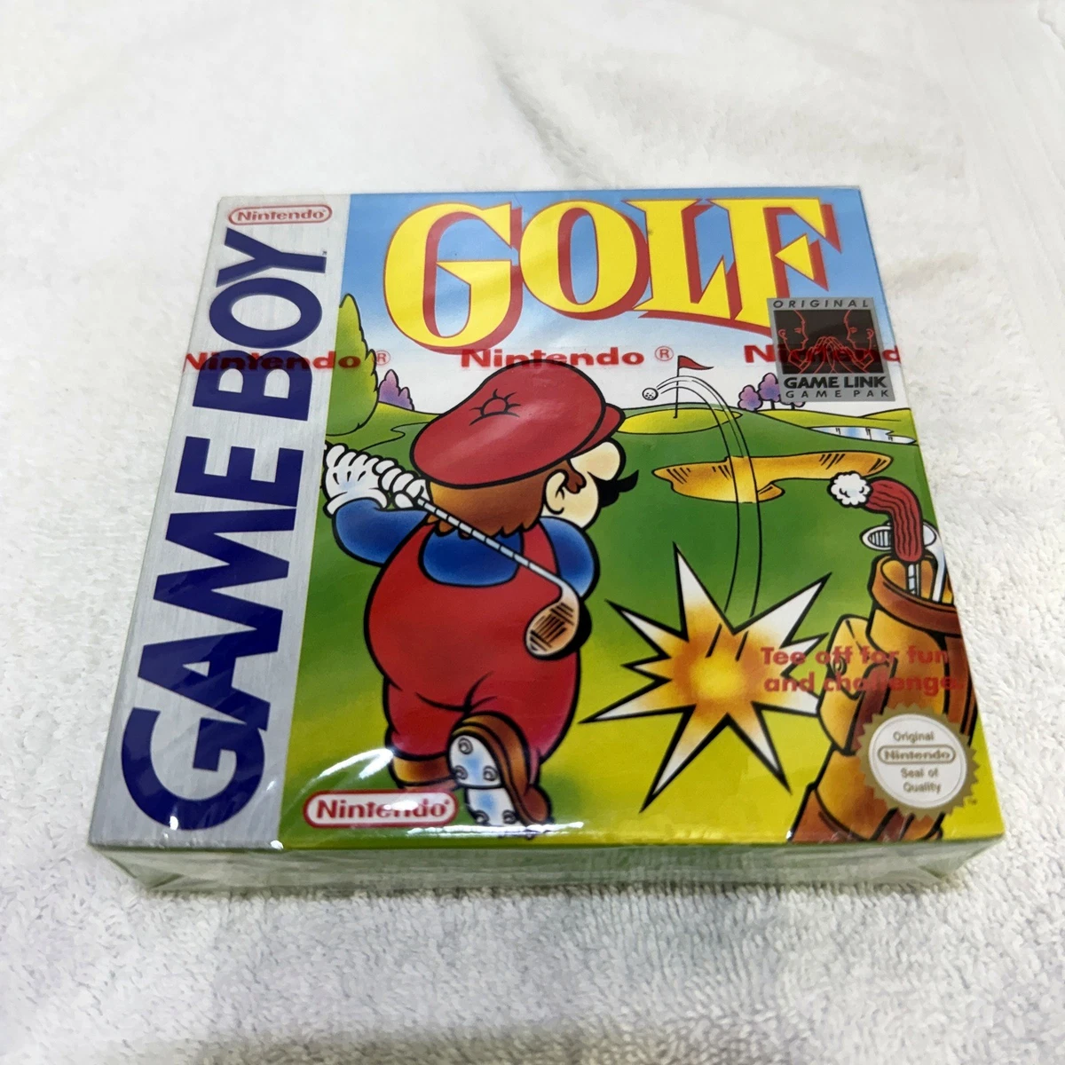 Golf para Nintendo Game Boy - Nuevo Nintendo Tira Roja Sellado + Estuche Acrílico