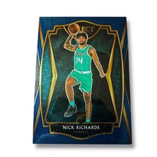 2020-21 Panini Select - Premier Level Nick Richards #167 (RC) Charlotte Hornets