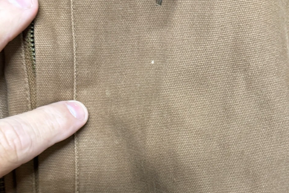 Chaqueta utilitaria Polar King marrón con capucha talla 4xl forrada de vellón muy cálida Foto 2 de 4