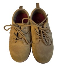 SALE OshKosh B'Gosh Boys Brown Oxford Dress Shoes Lace Up Casual Size 10