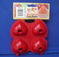 Jell-O Jigglers Heart Mold NEW ~makes 4 hearts Valentines Day Jello Jiggler