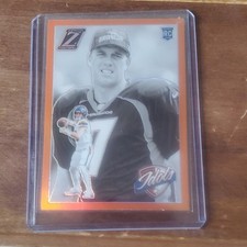 2024 Panini Zenith Idols Orange Parallel Rookie John Elway Bo Nix #11 Broncos