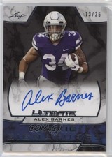 2019 Leaf Ultimate Rookie Signatures 13/25 Alex Barnes #URS-AB1 Auto 0a3