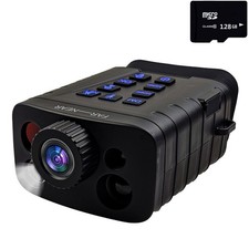 Occhiali monoculari visione notturna caccia 4K IR telemetro sicurezza 600M Z18 128GB