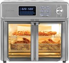 Kalorik MAXX 26Qt 10-in-1 Air Fryer Oven Toaster Rotisserie Stainless Steel NEW