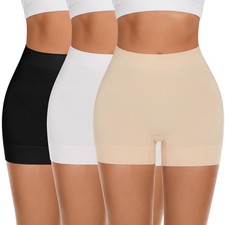 Slip Shorts For Women Under Dress,Boyshorts Panties Anti Chafing Boyshorts Smo