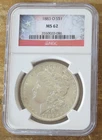 1883 O Morgan 90% Silver Dollar NGC MS62 - 3550020-086