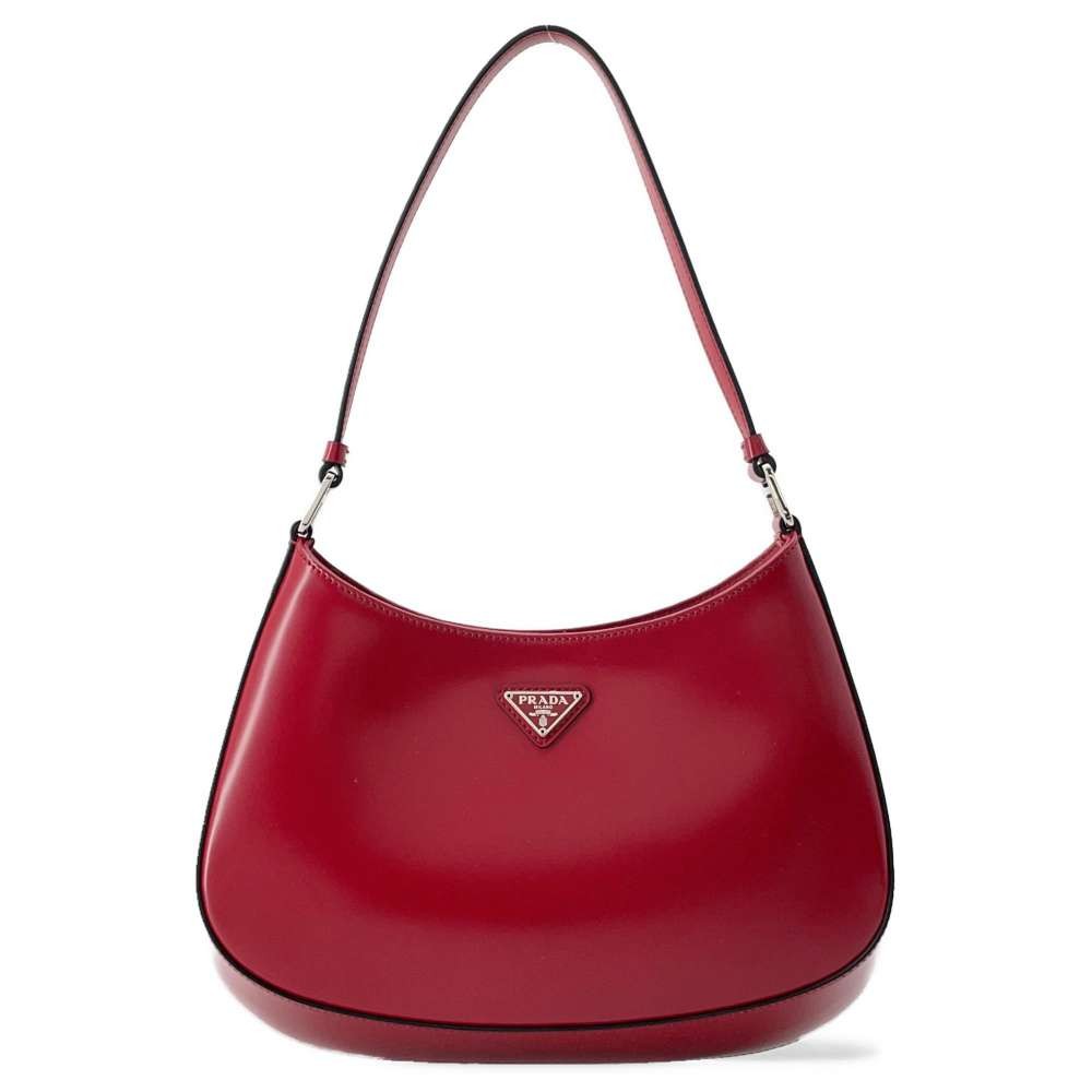Prada Shoulder Bag Cleo Brushed Leather