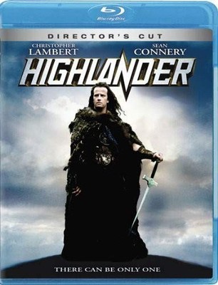 Highlander (Blu-ray, 1996, Director's Widescreen Cut) Christopher Lambert!
