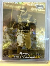 🔥⚾️🔥2024 Topps Stadium Club Chrome Gold Refractor #257 SSP Bryan Reynolds 😎🔥