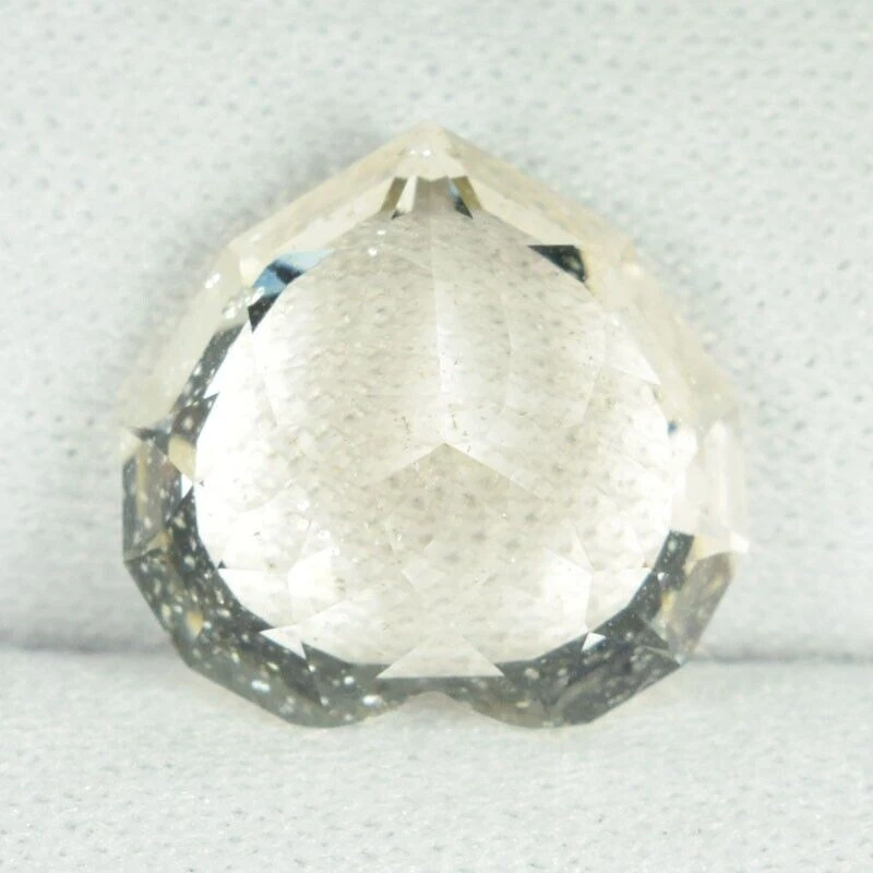 5,49 карата ВЕРХНИЙ БЛЕСТЯЩИЙ - СВЕТЛО-ЖЕЛТЫЙ - НАТУРАЛЬНЫЙ ДРАГОЦЕННЫЙ КАМЕНЬ БЕРИЛЛ - Heart See VdoPU - Изображение 2 из 3