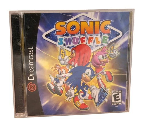 Sega Dreamcast Sonic Shuffle Video Game Original Authentic