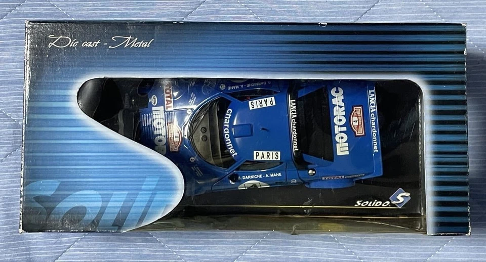 SOLIDO Lancia Stratos Rally 1/18 Blu Solido Minicar WRC Lancia Stratos 1979 #4 - Immagine 2 di 4