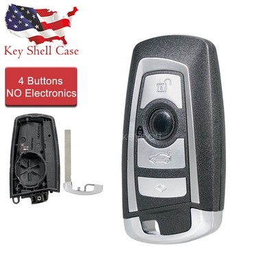 for BMW F10 F20 F30 F40 1 3 5 7 F Series Remote Key Shell Case Fob 4 Buttons