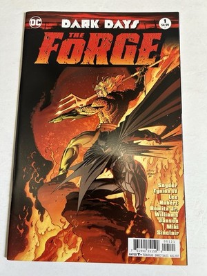 Dark Days: The Forge #1 Andy Kubert Variant Cover (DC Comics August 2017) NM