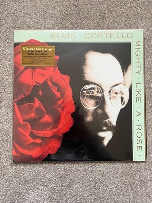 ELVIS COSTELLO LP GOLD VINYL Mighty Like A Rose 180 Gram Numbered SEALED In stoc