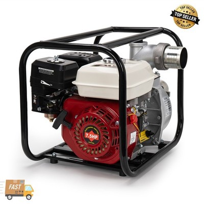 7.5HP 210CC Heavy Duty Semi-Trash Clean Water Pump Gasoline Engine 264GPM NEW