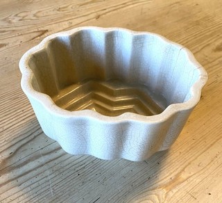Antique Jelly Mould Ceramic Jelly Mould Vintage Bakeware Kitchenalia