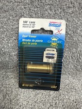 National Solid Brass Door Viewer 160 Degree Lens Peephole V802 N158-907 New