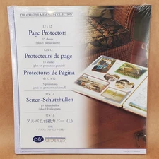 Creative Memories 12x12 Page Protectors Refill 15 + 1 BONUS (16 Total) SEALED