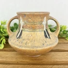 Roseville Montacello 1930’s Vintage Arts & Crafts Pottery Tan Ceramic Vase 555-4