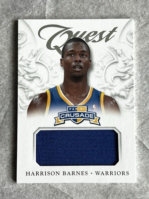 Harrison Barnes 2012-13 Panini Crusade Patch Relic NBA Trading Cards RARE