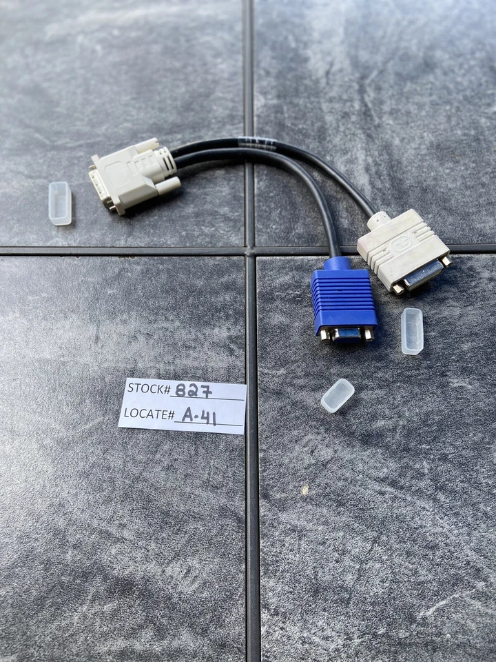 BIZWU329 BizLink DVI to DVI / VGA Splitter Cable BIZ WU329 FREE SHIPPING. - Image 2 of 4