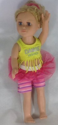 H K City Toys Fty LTD. Doll Blond Hair 