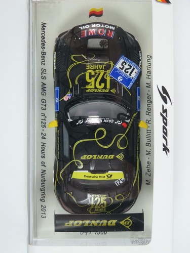 1:43 Spark SG089 Mercedes SLS AMG GT3 No 125 24h N-Ring 2013 - Bild 3 von 6