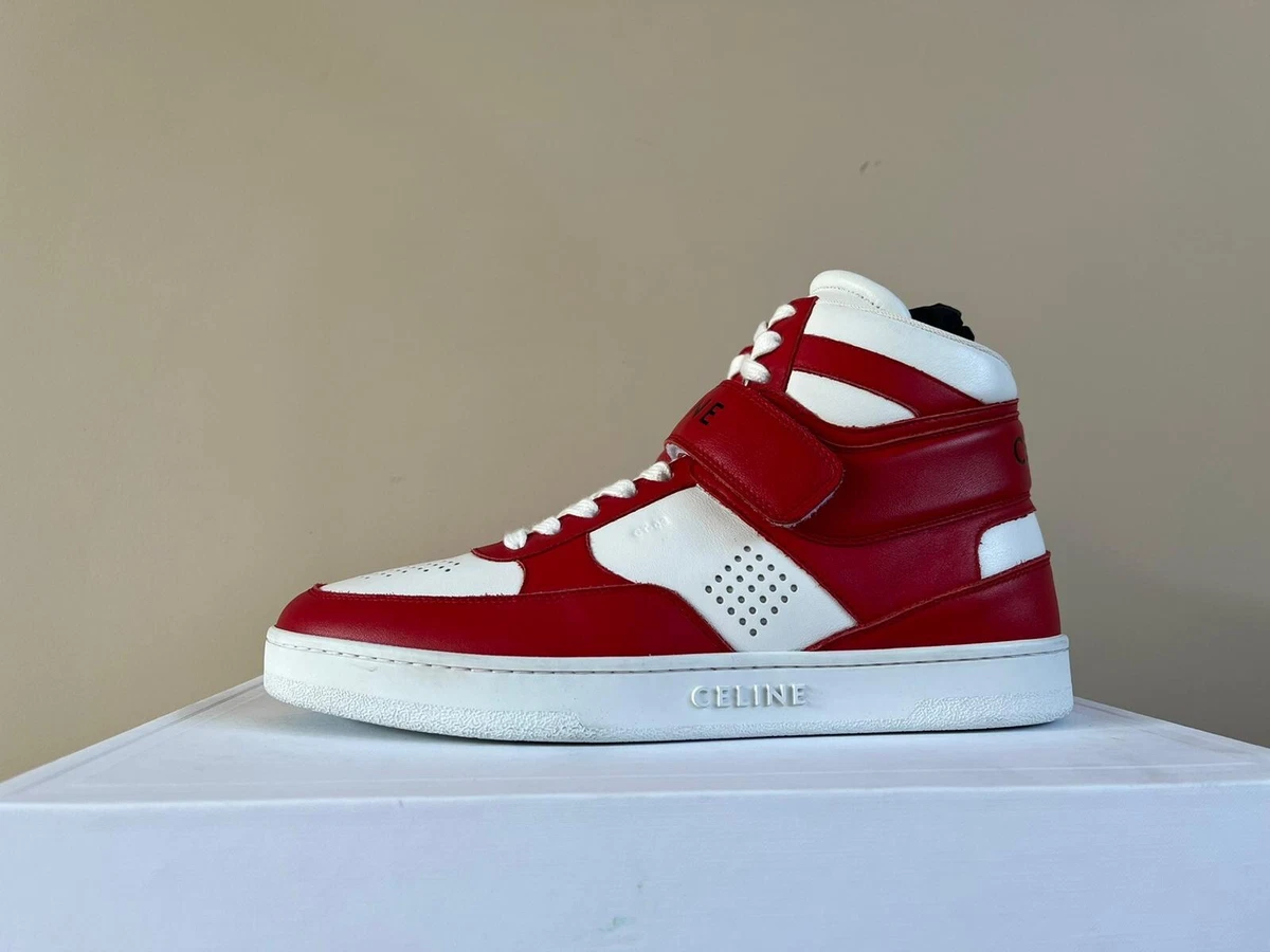 Louis Vuitton Tower Hightop Sneaker - Red - White 