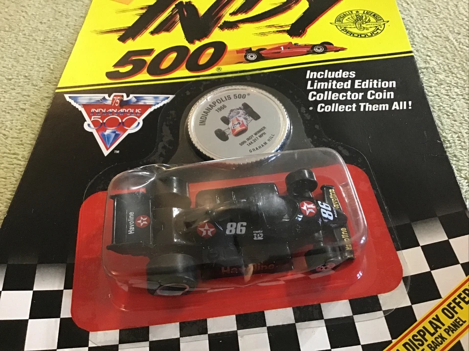 1990 Matchbox GRAHAM HILL / #86 Havoline 75th Indy Car 1/64 Limited Diecast - Image 3 of 4